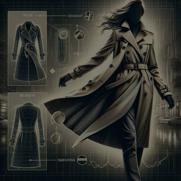 Comment choisir un trench-coat qui résiste à la fois à la pluie et au vent tout en restant chic?