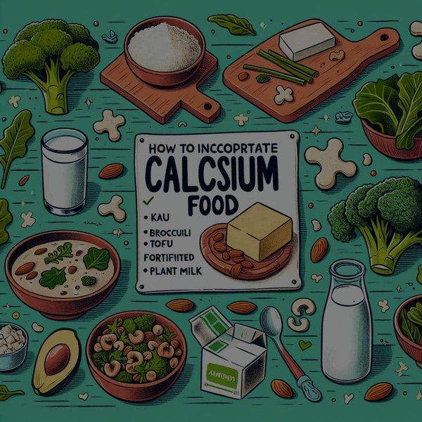 Comment intégrer des aliments riches en calcium dans un régime alimentaire végétalien ?